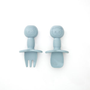 Baby cutlery set blue