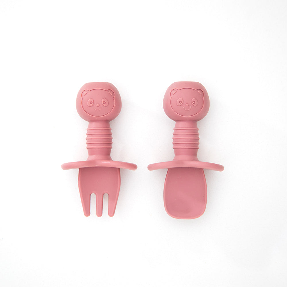 Baby cutlery set mulberry