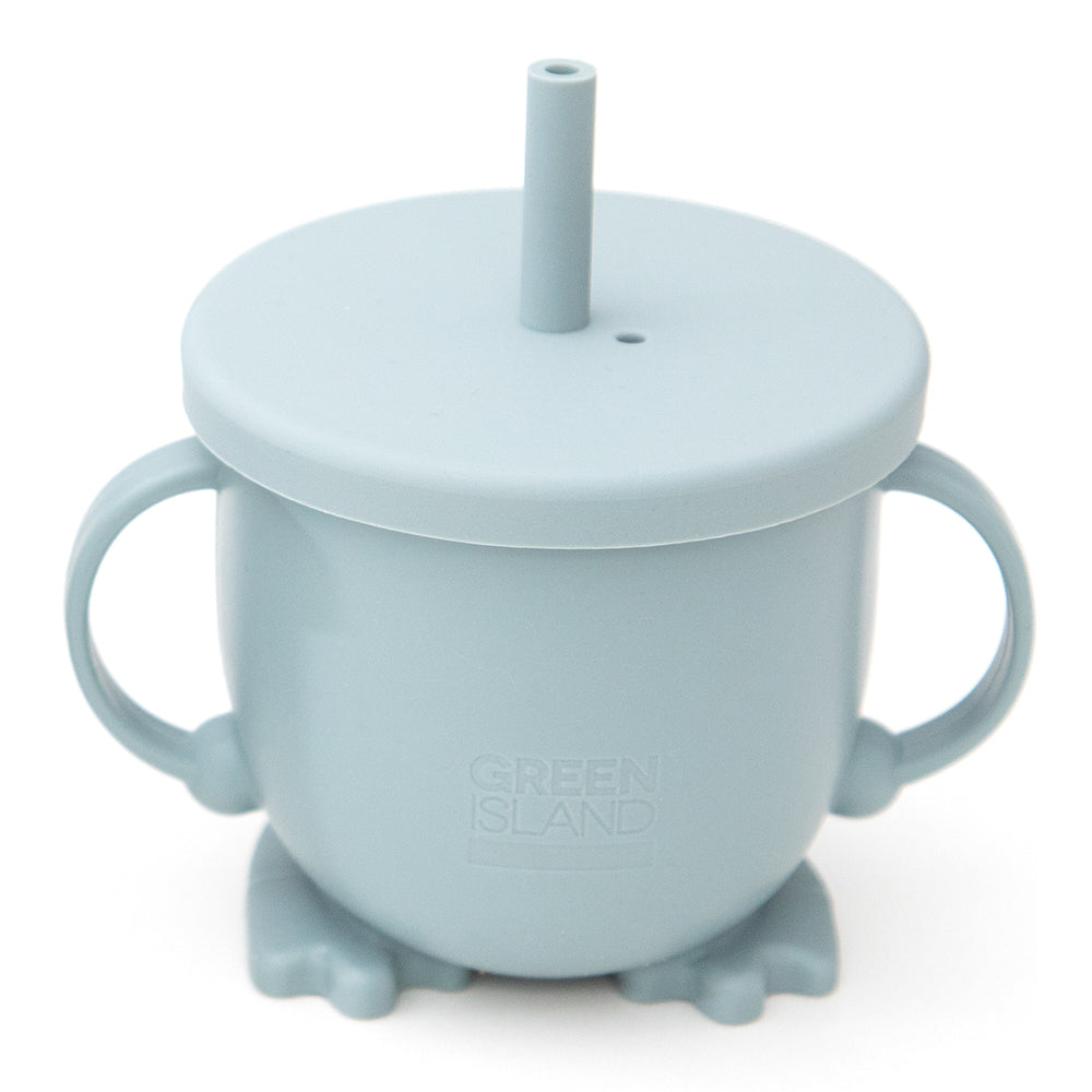 Baby sippy cup blue