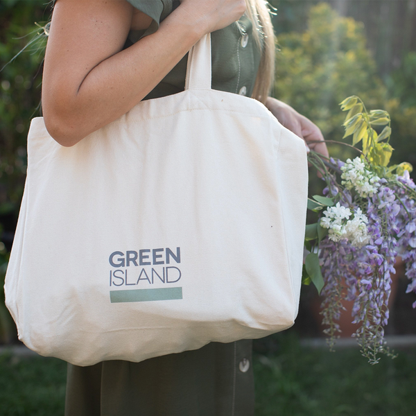 Tote bag go green sale